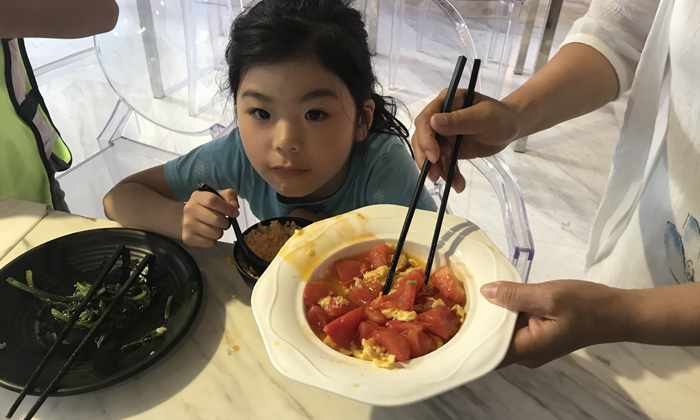 群英馬術(shù)夏令營(yíng)美味的午餐