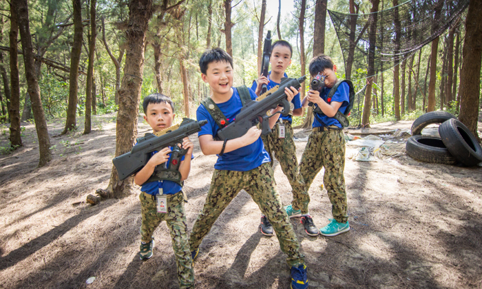 深圳3周的軍事夏令營(yíng)