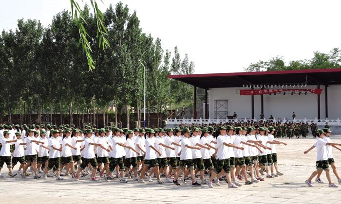 中國(guó)少年軍旅基地閱兵臺(tái)