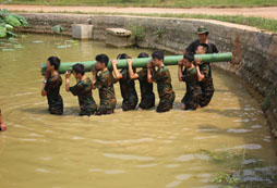 北京青少年軍事夏令營安全保障
