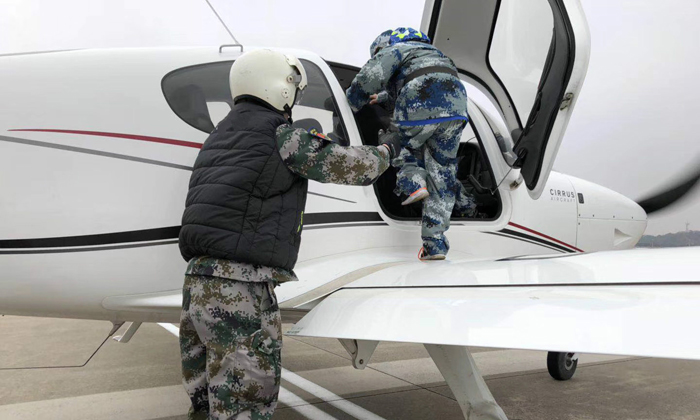 上飛機