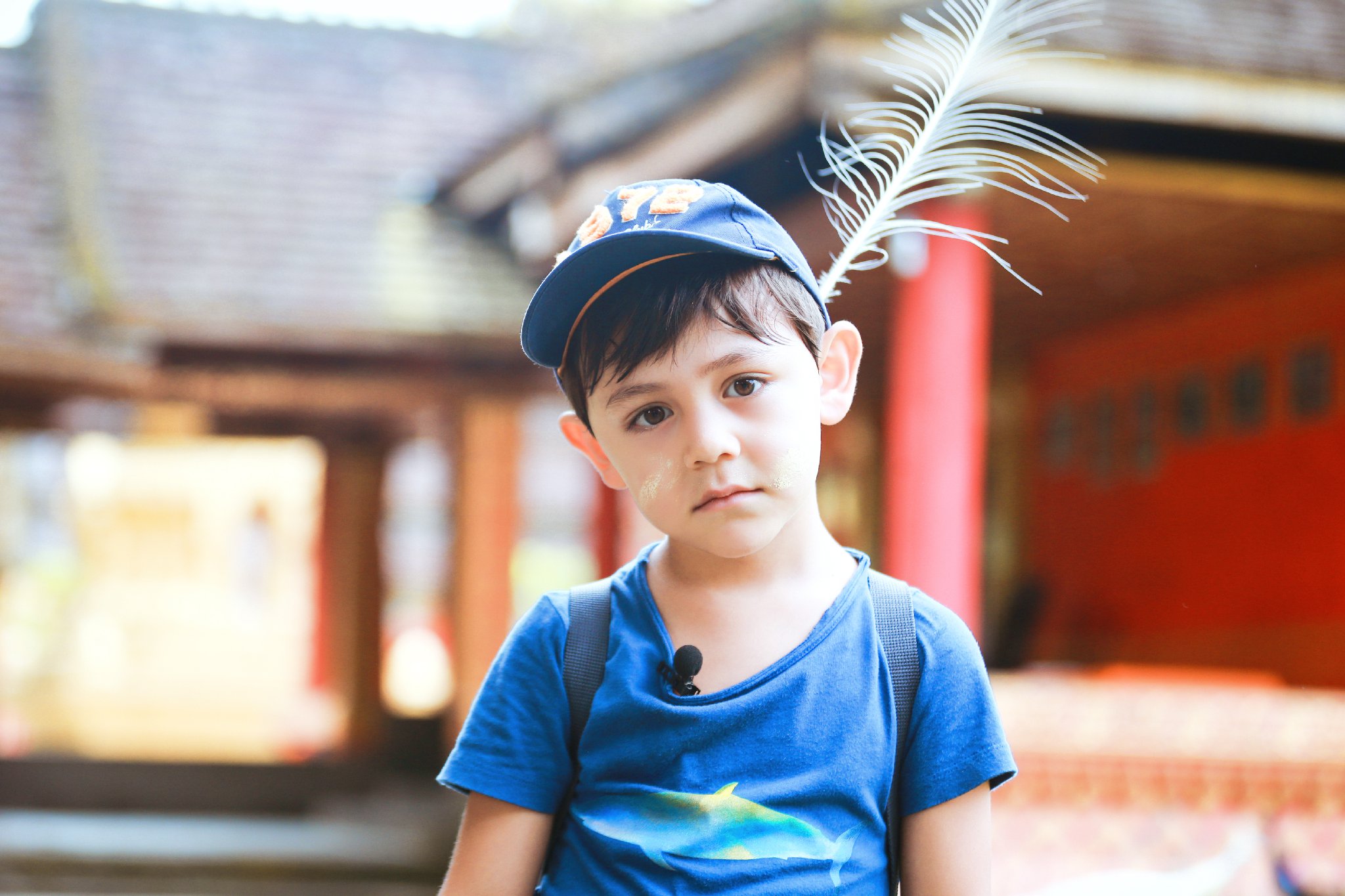 諾一近照曝光，身高矚目，劉燁隨性帶娃太魔性，“中西結合”才是關鍵