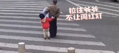 揪心！女童阻攔爺爺闖紅燈未果被撞飛：家長(zhǎng)的規(guī)則意識(shí)，就是孩子的人生