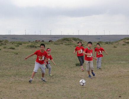草原拓展營給孩子們一個廣闊的天堂