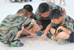 孩子在拓展夏令營的收獲