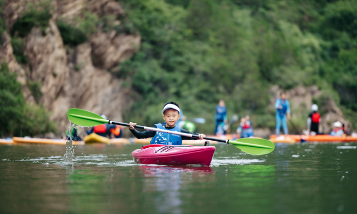 皮劃艇練習(xí)