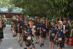 來安徽蕪湖參加軍事夏令營幫助孩子成長
