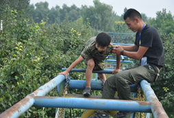 蕪湖軍事夏令營全面的改變中小學生的惰性