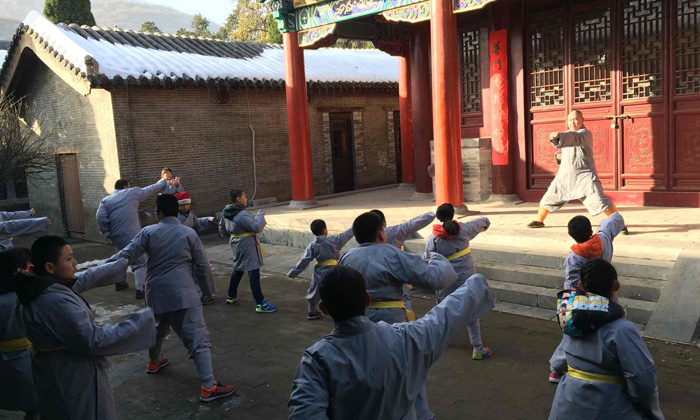 孩子體質弱就來武術夏令營