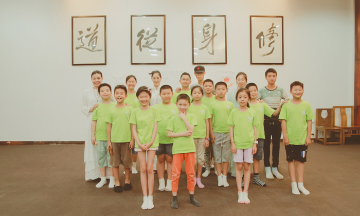 我們在文武堂夏令營的合影