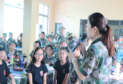 上海西點軍事夏令營演講