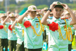 結(jié)營表演展示成果