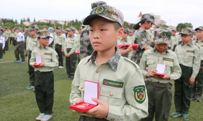 上海西點(diǎn)軍事夏令營(yíng)頒獎(jiǎng)典禮