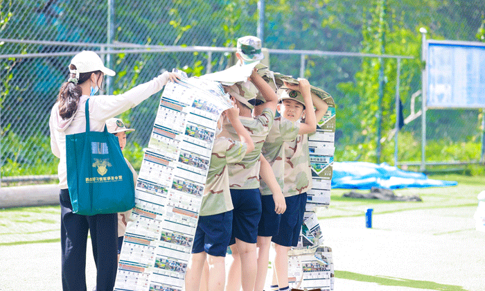 默契配合，勇爭(zhēng)第一