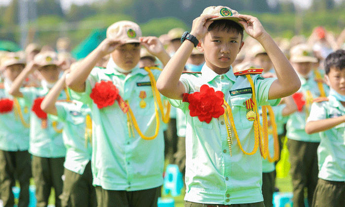 結(jié)營表演展示成果