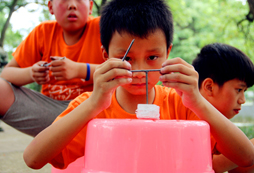 大自然探索適合小學(xué)生的夏令營活動