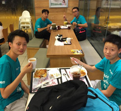 孩子們精彩的游學生活正式拉開了序幕