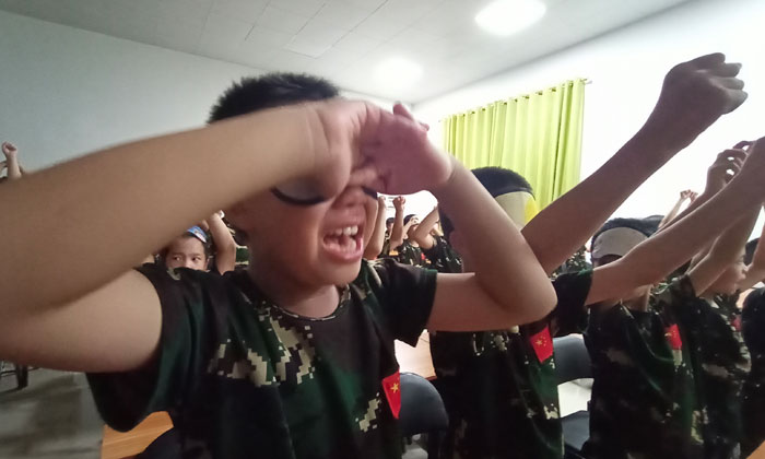 大哭