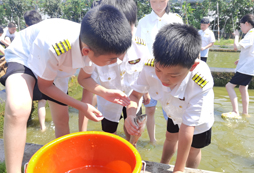 捉到魚(yú)了