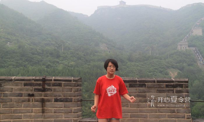 在長城上的演講