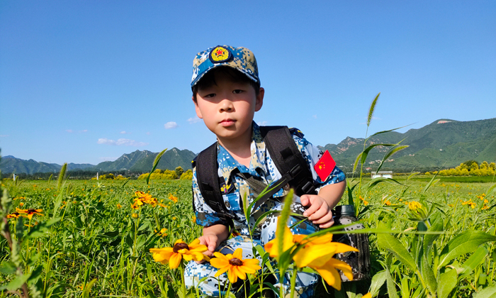 拉練路上的學員美照