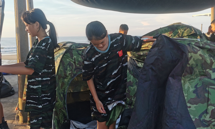 漳州中學(xué)生軍事夏令營收獲