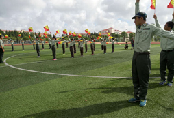 廣州附近的軍事夏令營弘揚(yáng)黃埔精神
