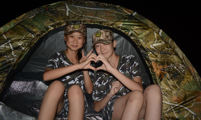 哈爾濱初中生軍訓(xùn)夏令營(yíng)