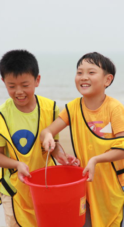 讓孩子在大自然中得到鍛煉