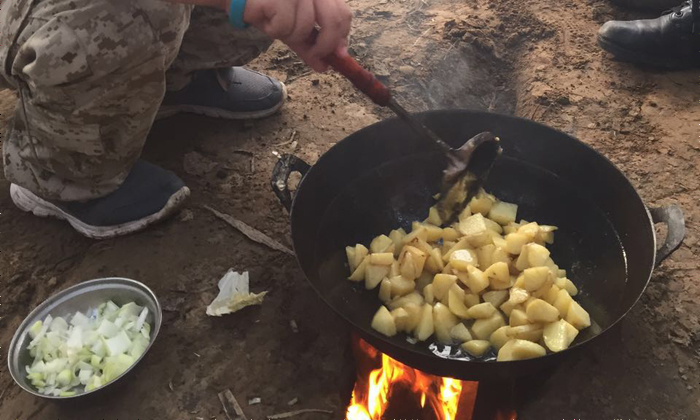美食制作開始了