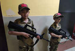孩子參加志行趣學軍事夏令營收獲滿滿